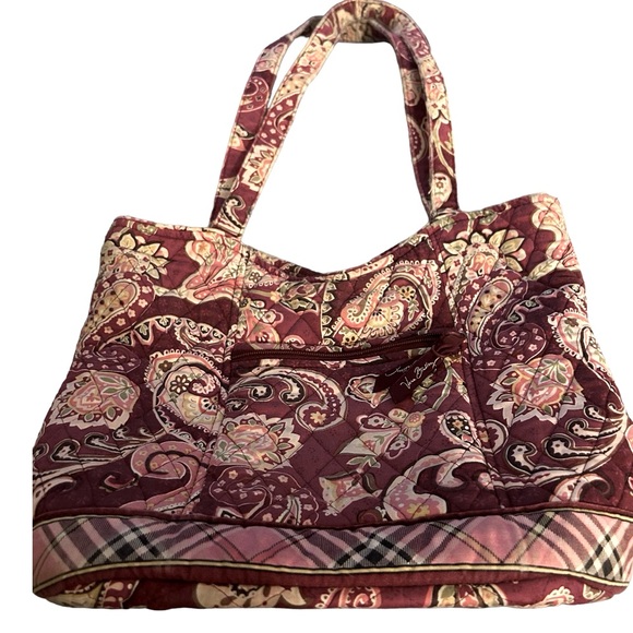 Vera Bradley Piccadilly meets Plum medium size bag in great pre-owned condition - Picture 4 of 6